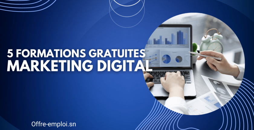 5 Formations Gratuites en Marketing Digital