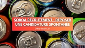 Soboa recrutement