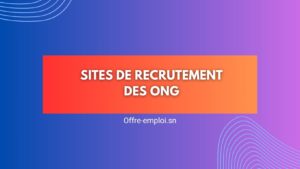 Sites de recrutement des ONG