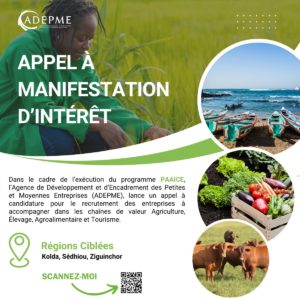 Programme PAAICE : Appel à candidature